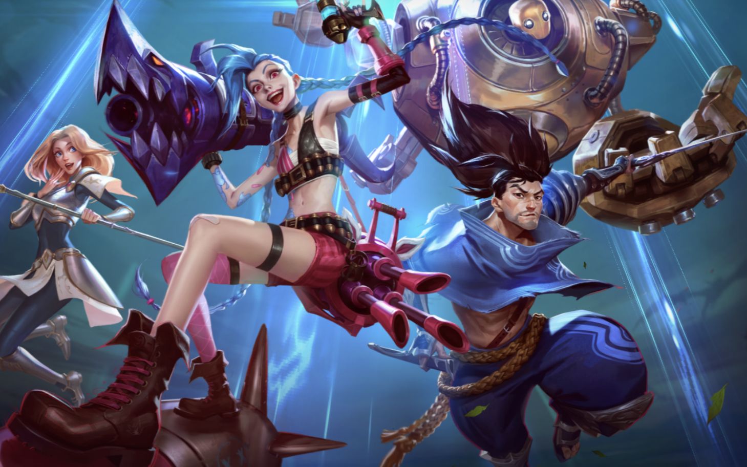 英雄联盟手游出场英雄动画3d