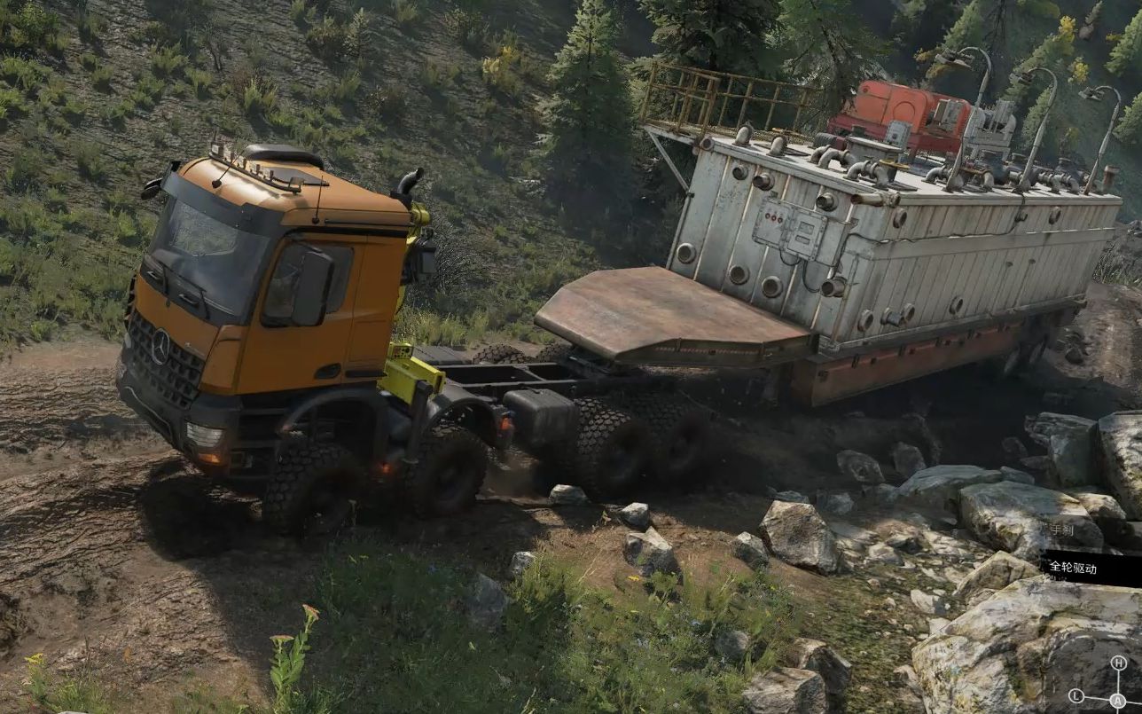 雪地奔驰 奔驰阿瑞斯钻井战事故