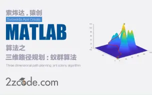 Download Video: 基于Matlab三维路径规划：蚁群算法