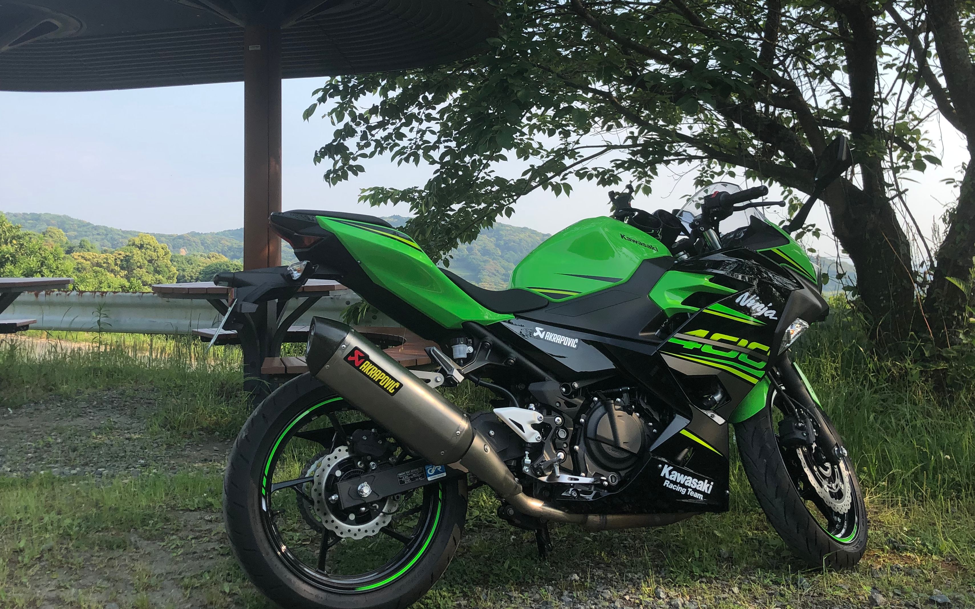 週六溜車險些被交警gay?川崎ninja400krt2019#4