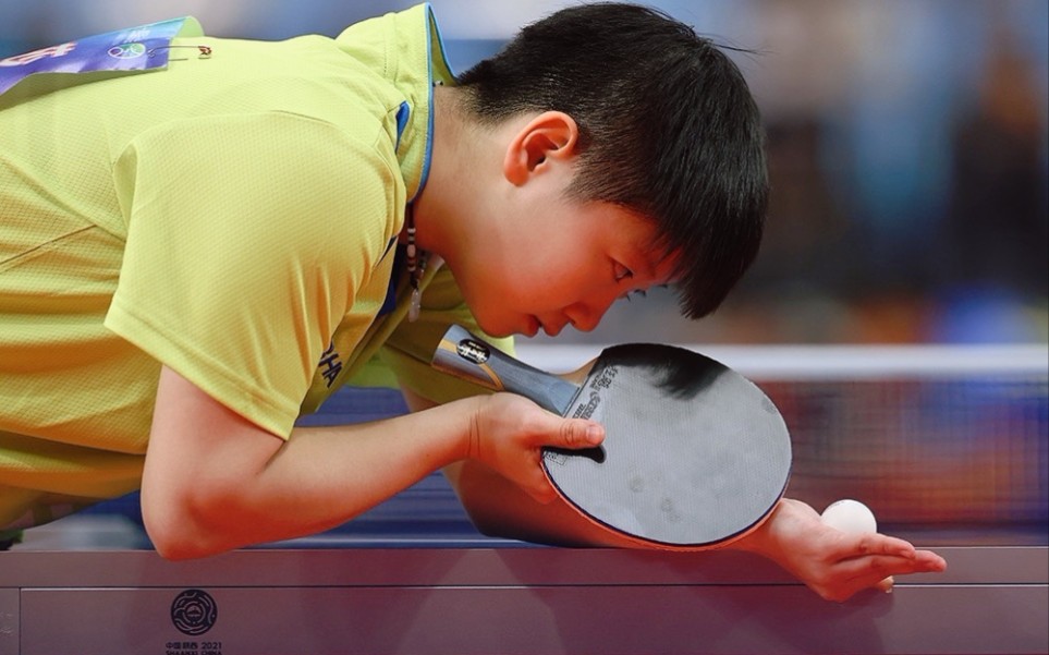 乒乓球女单 1/8决赛【孙颖莎】vs【张迟】愈战愈勇_哔哩哔哩_bilibili