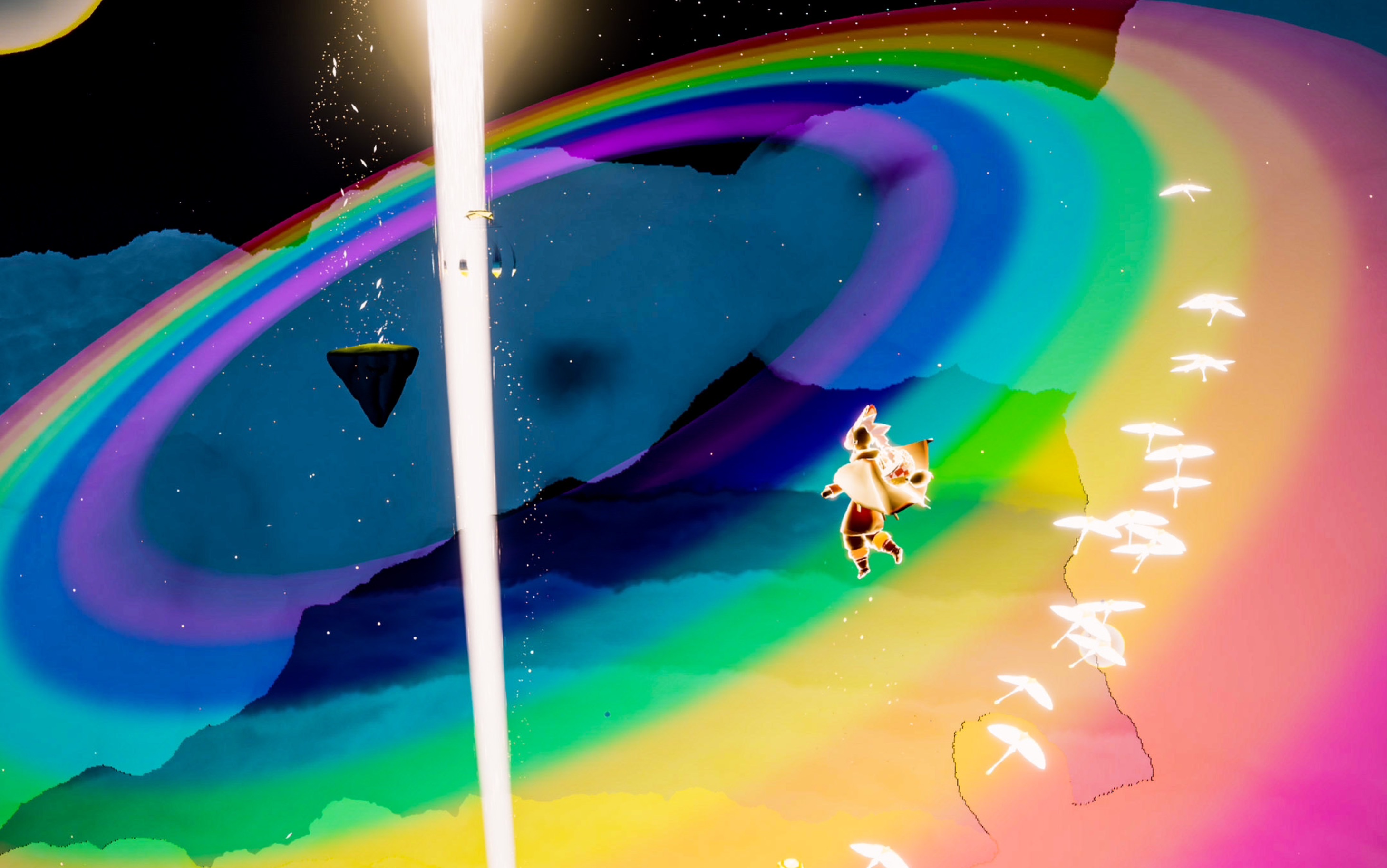 【光遇测试服】彩虹日更新,新增大蜡烛点!