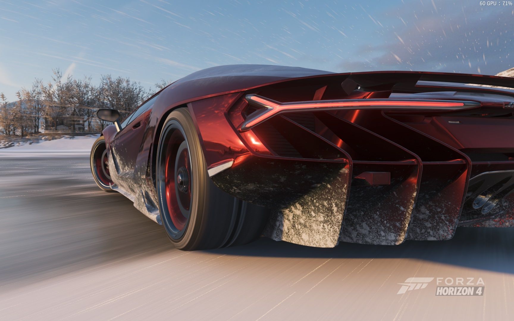 地平线4百年经典从不妥协百年纪念牛兰博基尼centenariolp7704全程