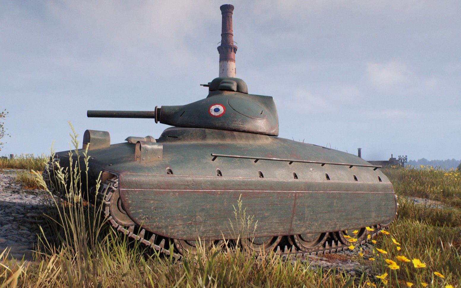 法国4级重坦amx40把妹