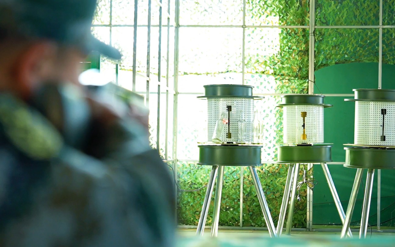 简易版激光爆瓶机