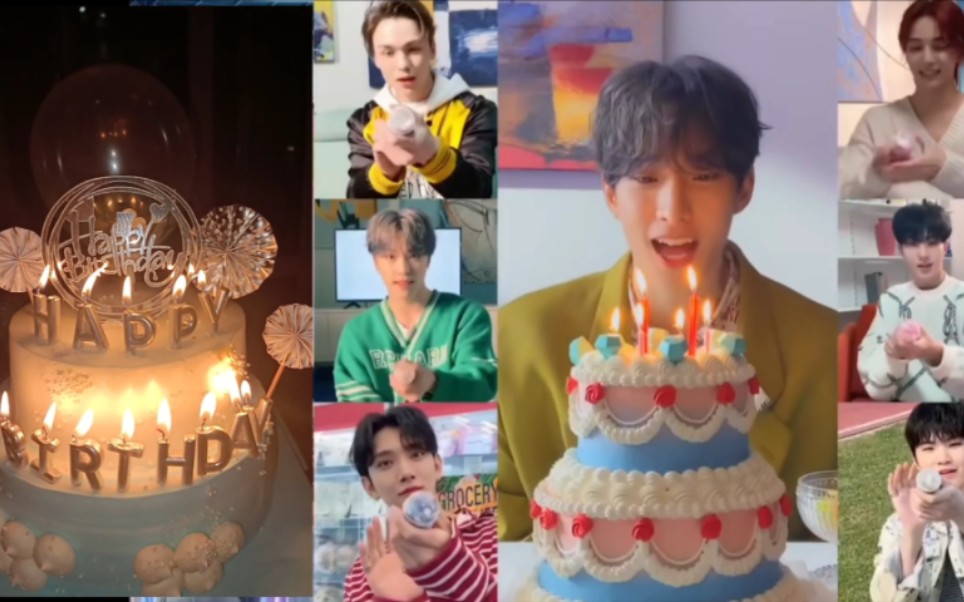 今天终于让seventeen给我吹蜡烛啦,开心开心!