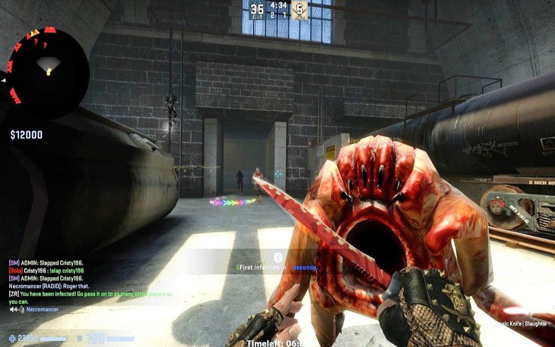 【csgo僵尸生存】罗伊旧工业区 第一期