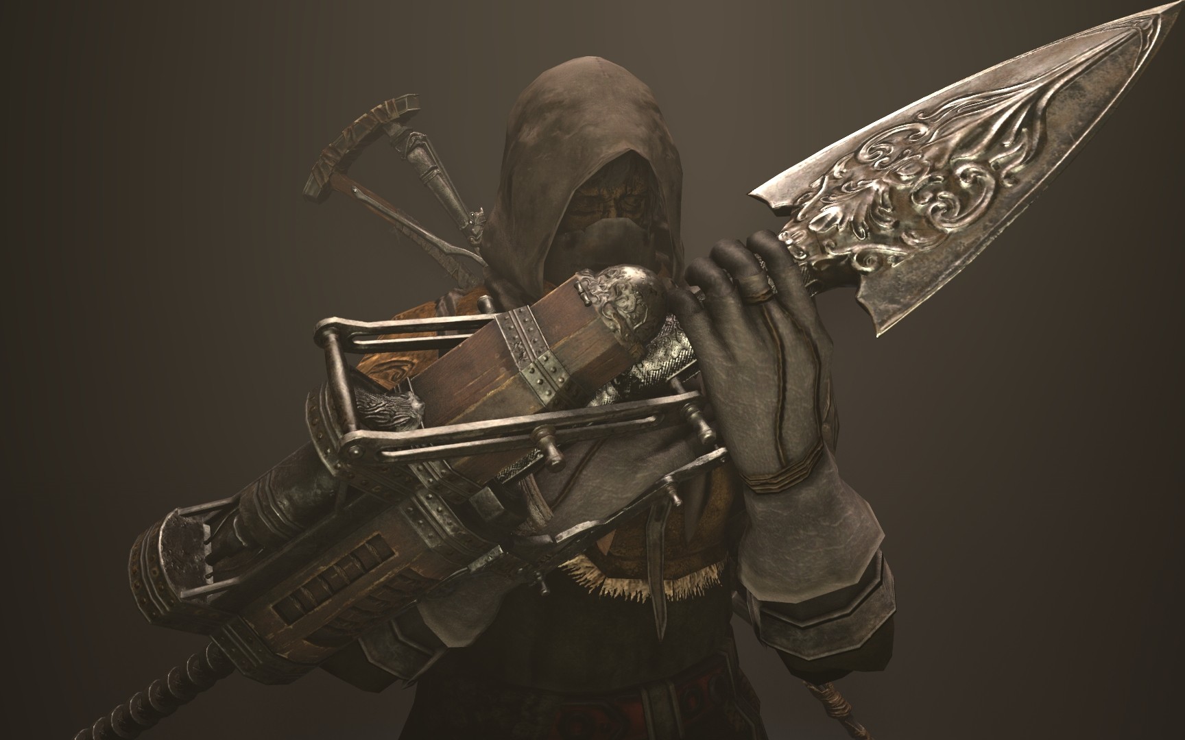 【血源诅咒】打桩机:武器不猛,就不值得,近战法爷火焰打桩机大米破头