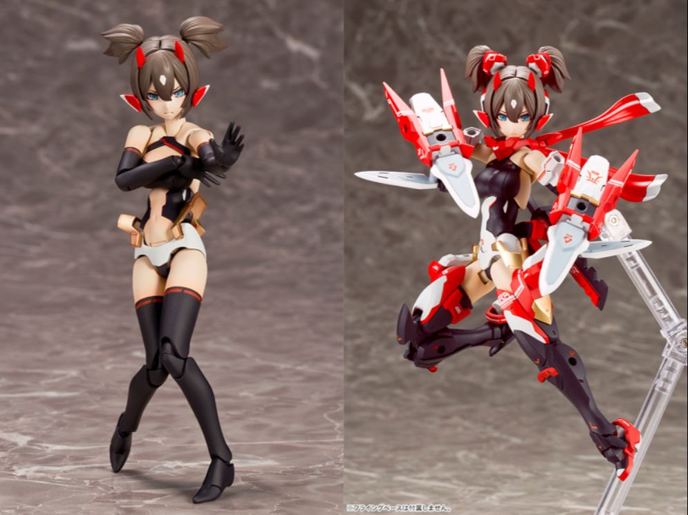 寿屋再版-女神装置 机甲少女 机娘 朱罗 忍者