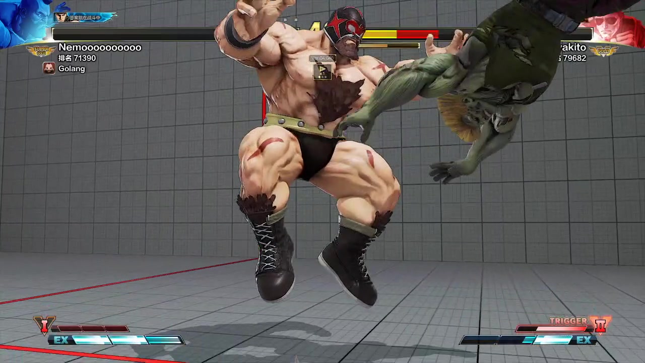 【虾猜街霸s4】桑吉尔夫vs古烈～肌肉壮汉抱摔丧尸射手_哔哩哔哩_bili