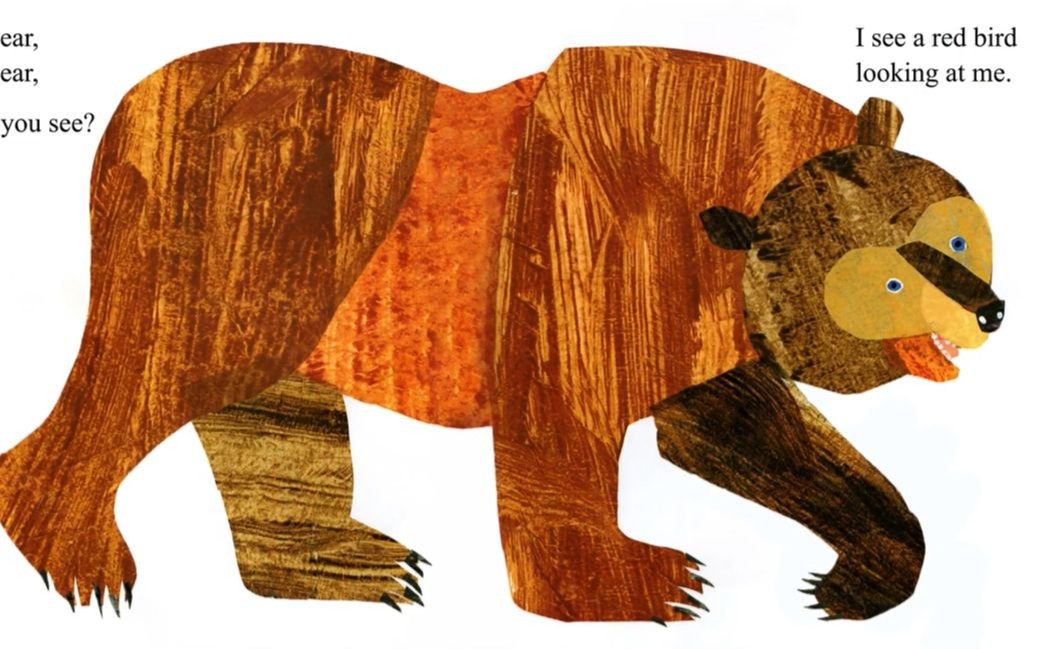 [图]Eric Carle - Brown Bear, Brown Bear, What Do You See?