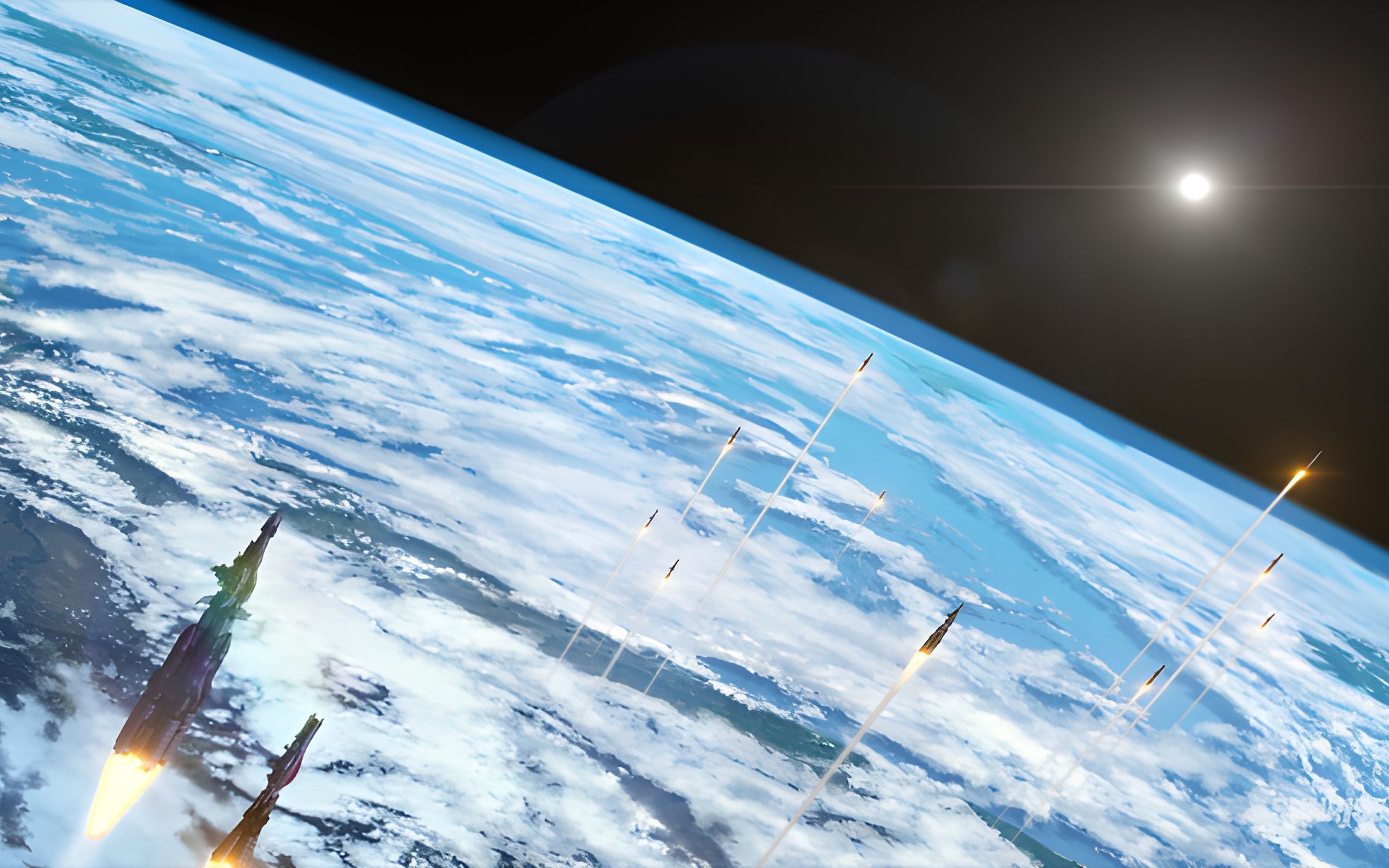 高达 星际舰队在地球轨道