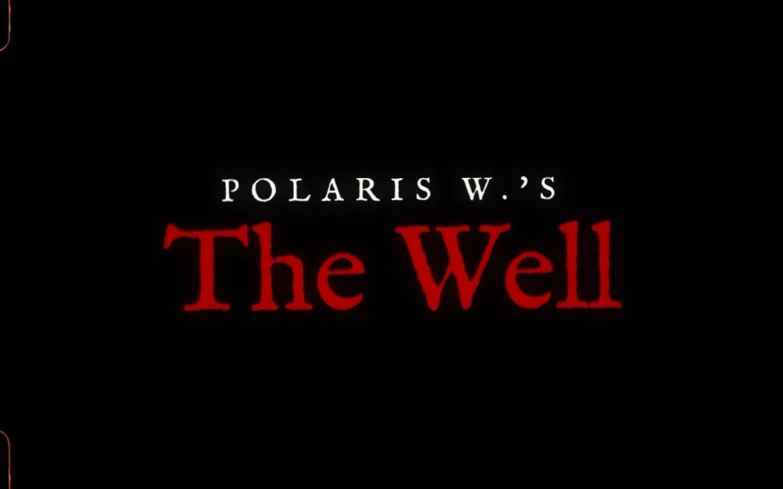 [图]英语话剧｜THE WELL （井）