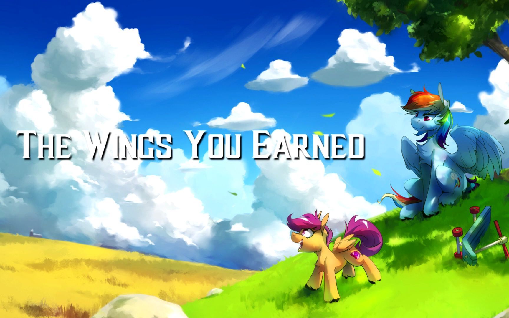 [图]【4everfreebrony】The Wings You Earned