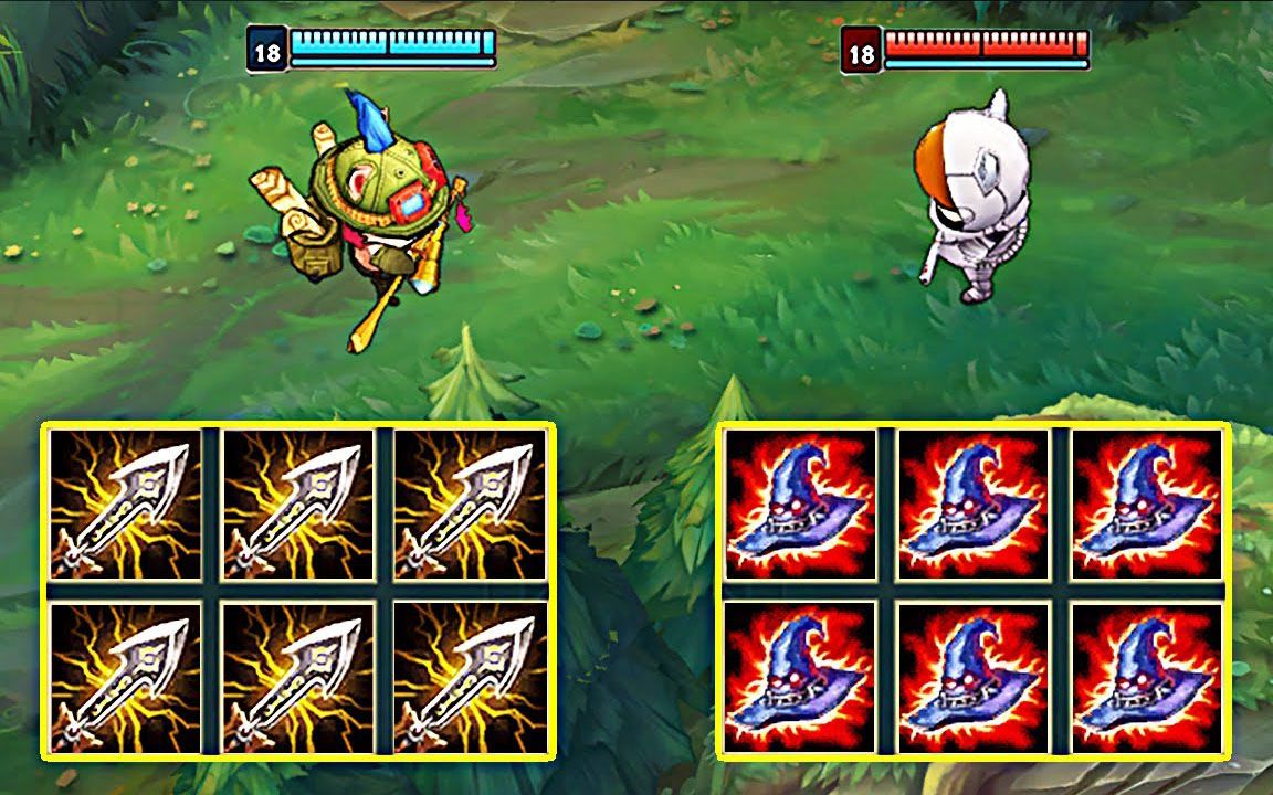 英雄联盟:6无尽vs6帽子,法师提莫和暴击提莫,哪个更厉害