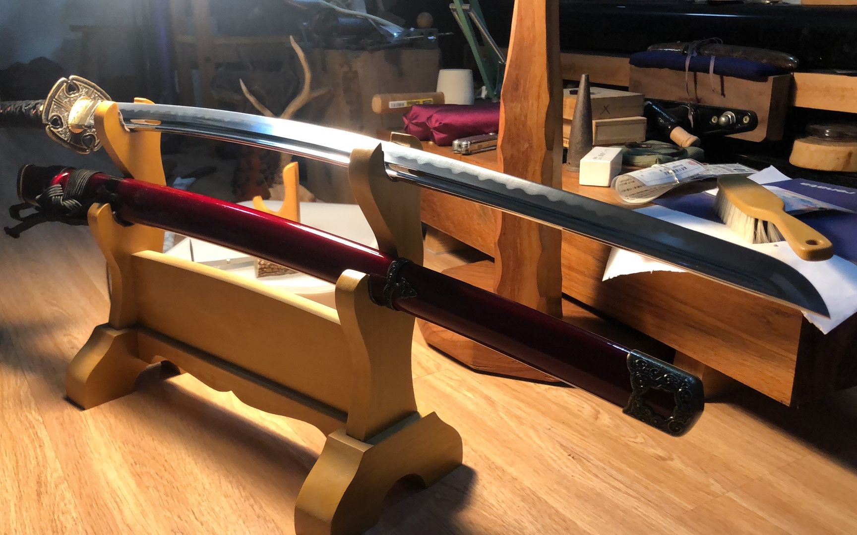 【濑羽美术馆】加州清光 模造刀 第二振