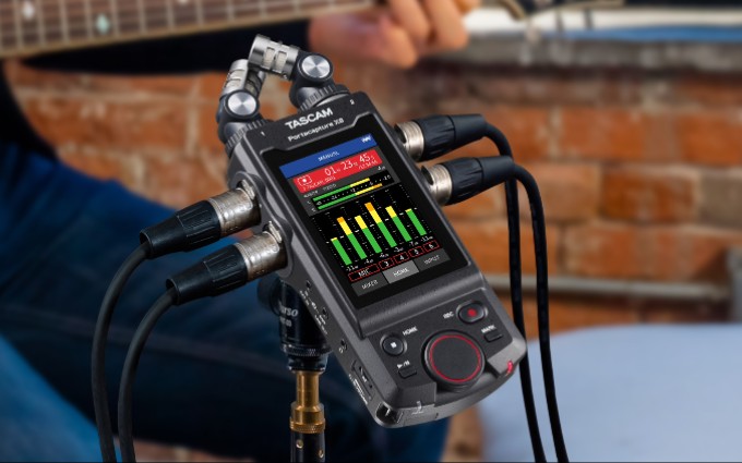 tascam 发布最新旗舰专业级录音机x8