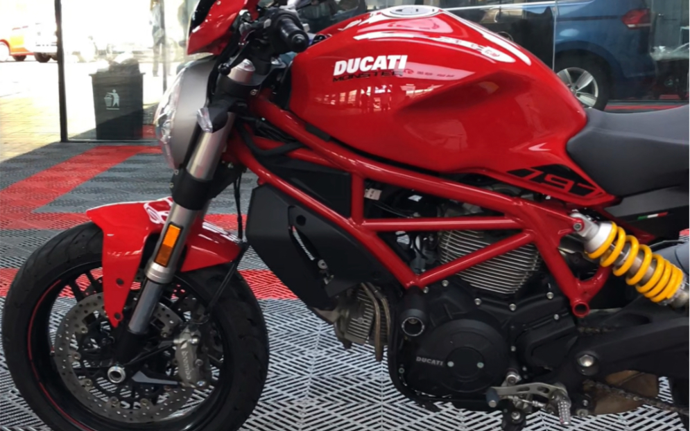 杜卡迪 ducati monster 797 局部點噴微修