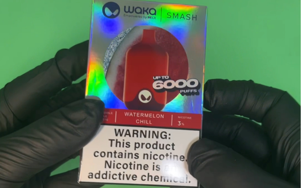 【hh测评】relx悦刻海外版一次性waka 开箱开箱