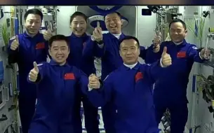 载入史册的画面！神十四神十五实现“太空会师”