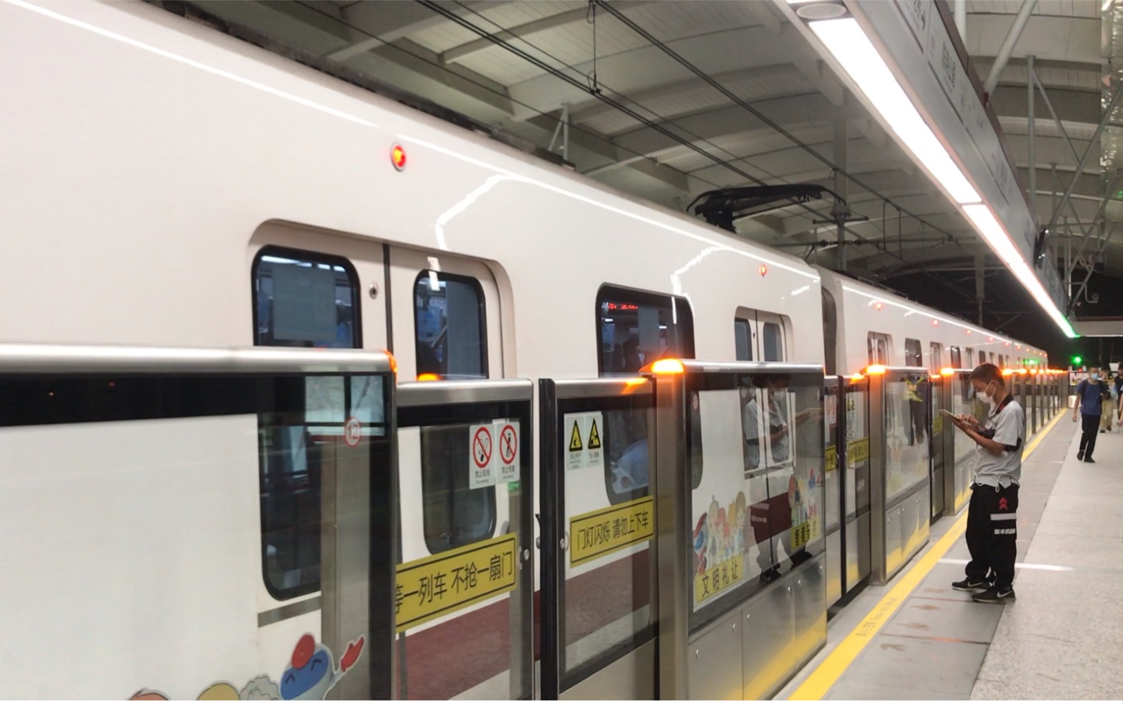 罕见上海地铁11号线1171号车隆德路陈翔公路超大区间运行实录含新版