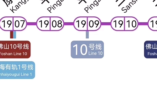 广州地铁19号线图图片