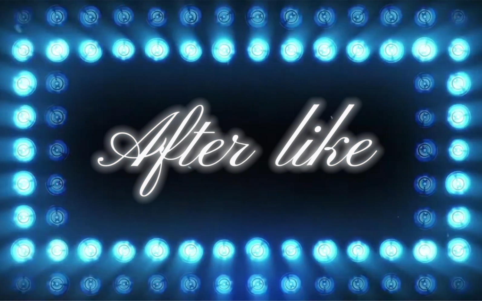 【After Like】ive舞台LED背景无偿自取|自制哔哩哔哩bilibili