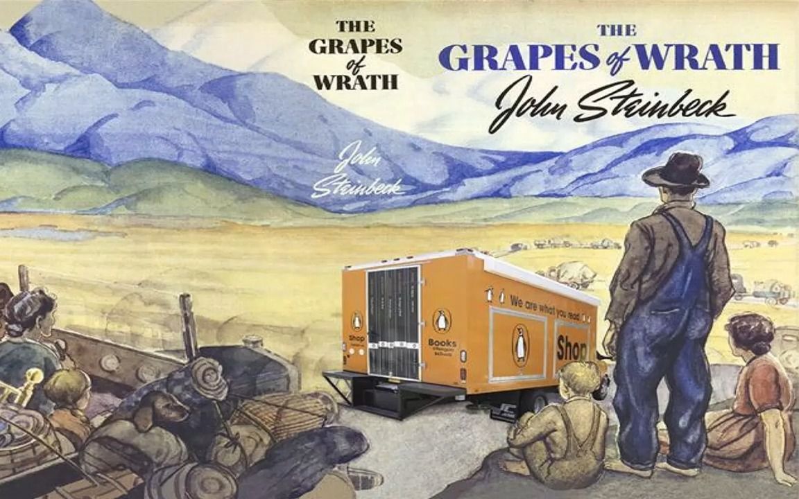 [图]愤怒的葡萄 英文有声书+文字对照 | The Grapes of Wrath English audiobook with subtitles