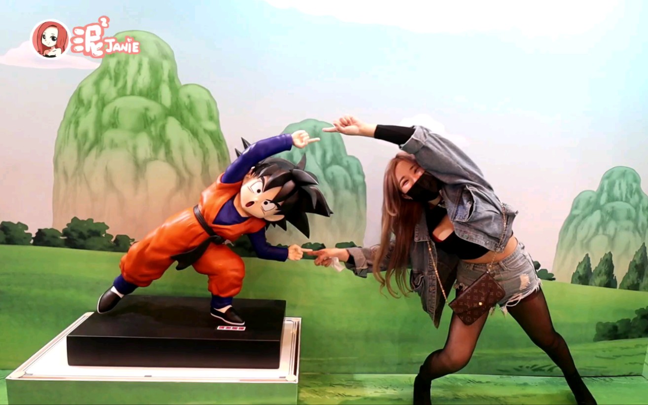 台湾小姐姐-寻找梦幻七龙珠【f32逛展日常】泥泥学姐janie ft.