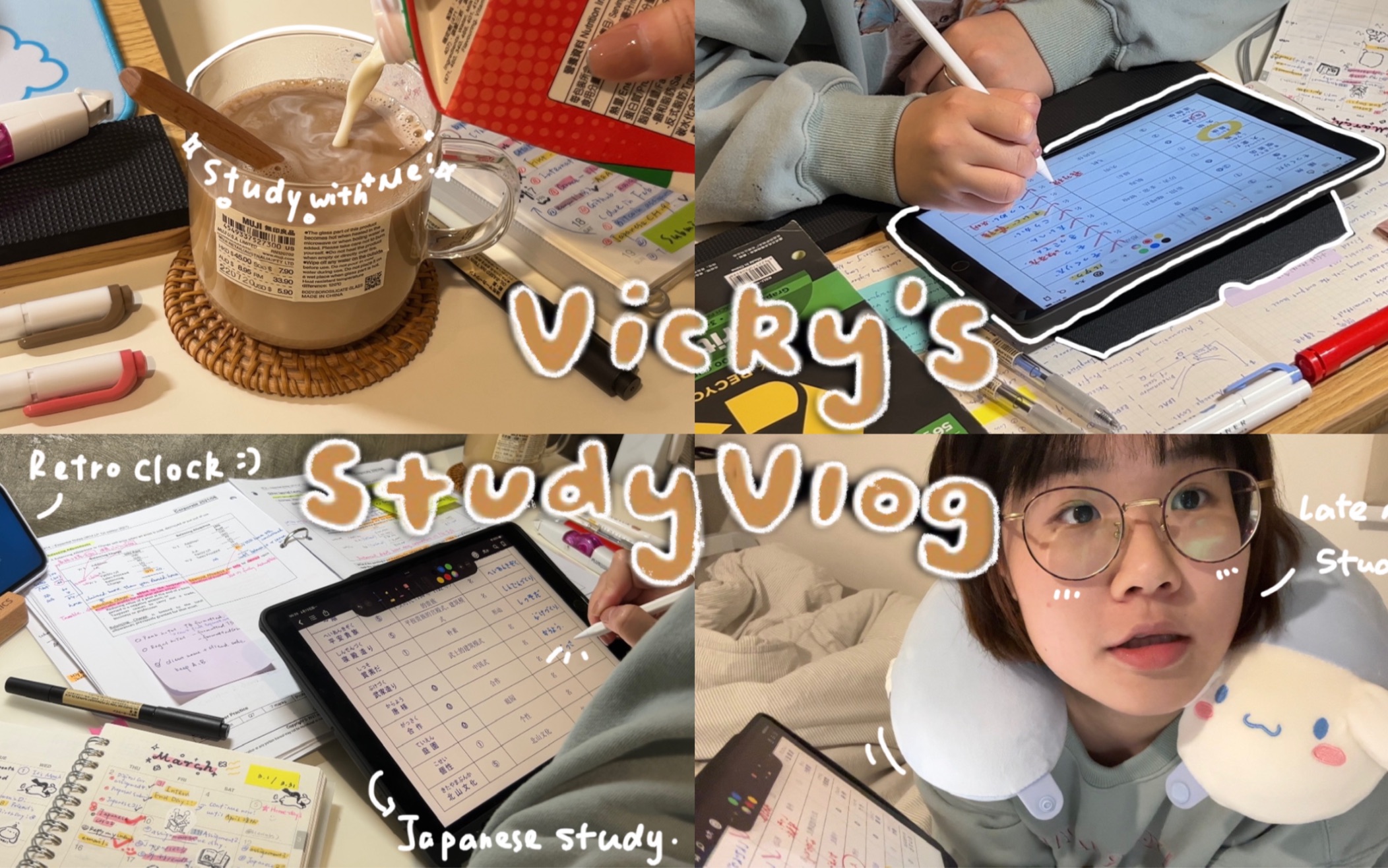 STUDY VLOG|晚间宅家学习日常|四大实习记录|香港读研er哔哩哔哩bilibili