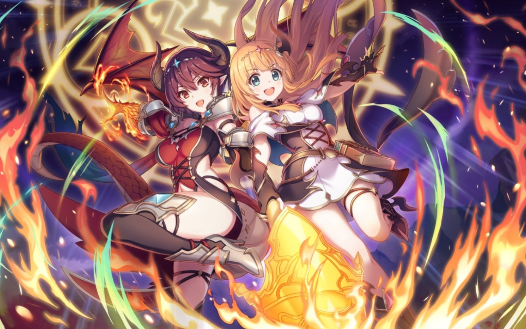 [公主连结日服] 这就是姛之力!安&龙姬大战lv700绿龙,里地下城最终日