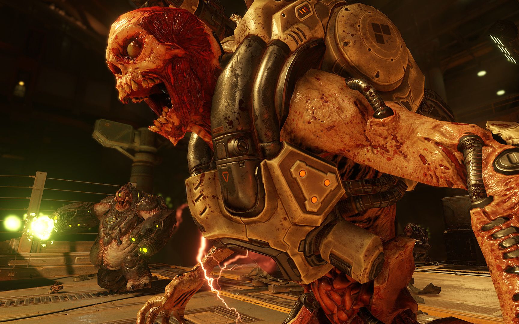 [图]把敌人轰成肉块就对了！《DOOM4》燃向混剪 肾上腺射击 体验最原始的杀戮欲望 毁灭战士4剪辑