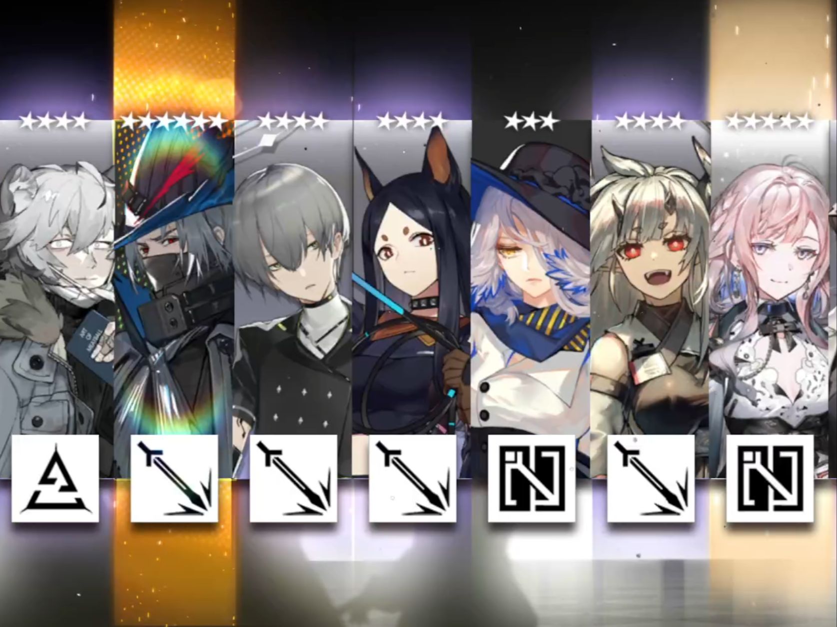 【明日方舟/生路抽卡】不是,哥们