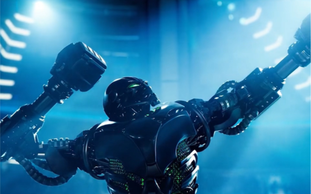 铁甲钢拳,一场机器人的拳击比赛,一个小男孩的热血梦.