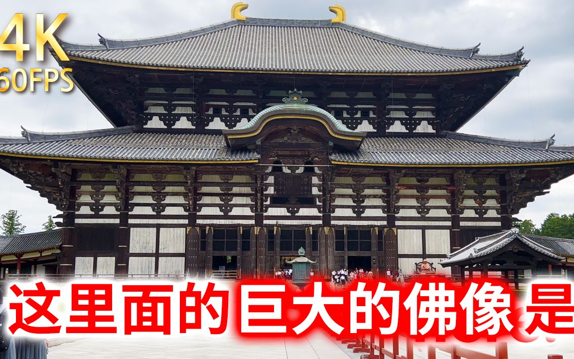 【东大寺】位于奈良的世界著名的大佛寺庙,奈良时代建立的代表寺庙哔哩哔哩bilibili