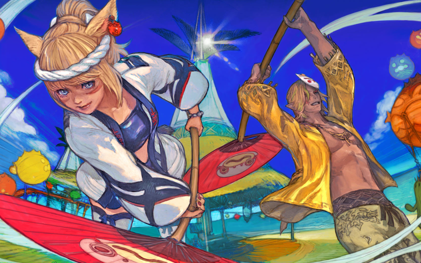 【最终幻想14】2024国际服红莲节【ps5】