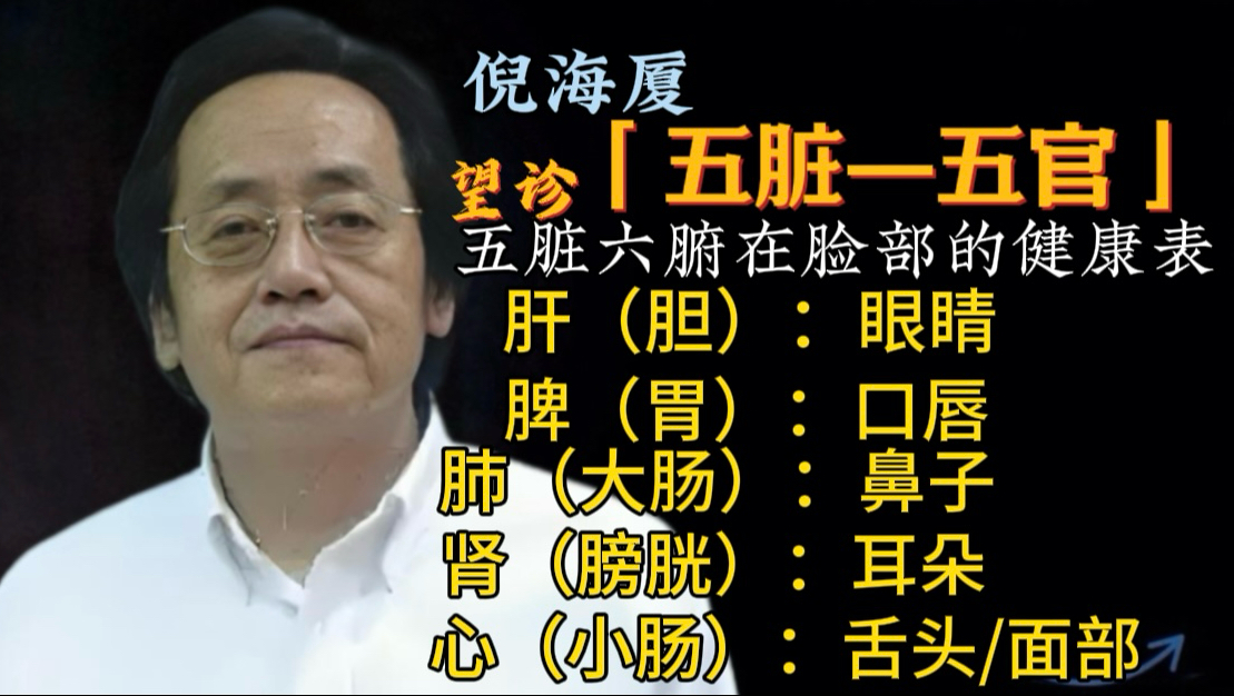 （脸部望诊精华）有诸内 必形诸外！五脏六腑的健康问题都会表现在对应五官七窍上！每天都观察自己的健康状况当自己的上工！这是最基础，有底子
