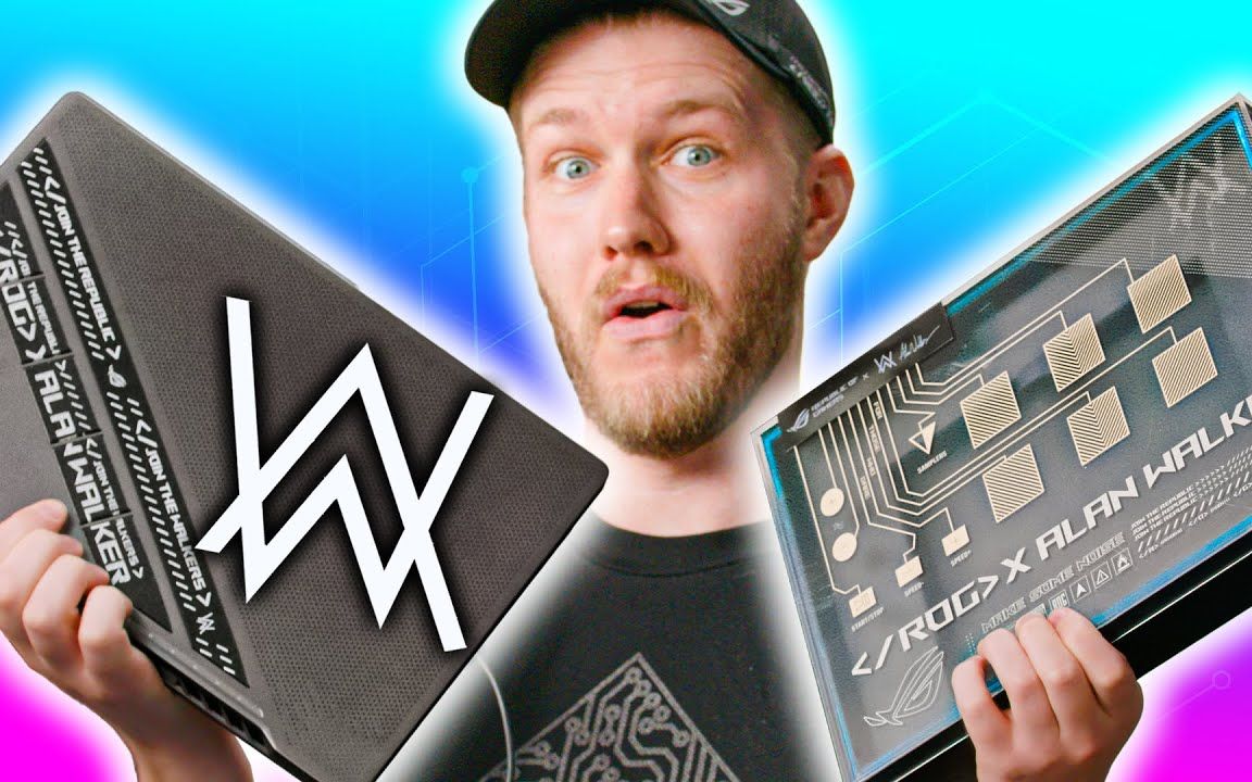 官方双语华硕rog幻14alanwalker联名版赞助科技过电