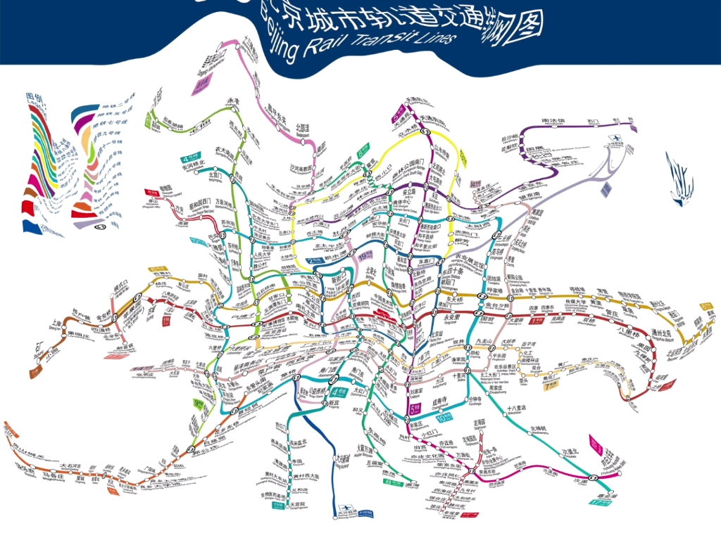 [图]《扭 曲 地 铁 线 路 图》