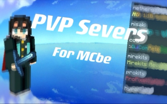 找不到PE服务器? 7个mcbe小游戏/PVP服务器推荐!/severs for mcbe 1.18