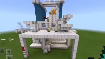 【我的世界】【minecraft】沙石电路自动刷石机演示