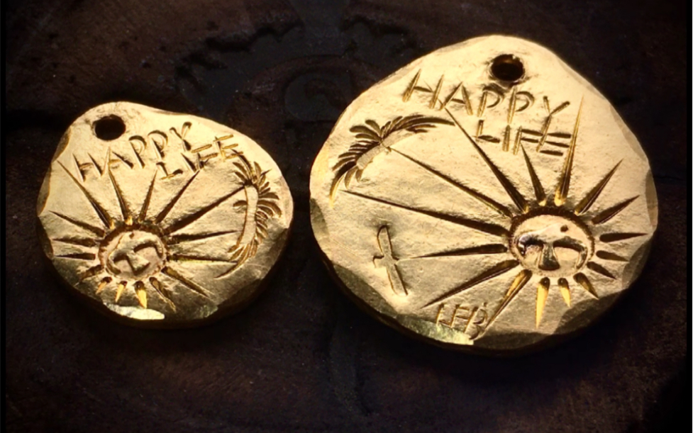 手工金饼 非高桥 菊地健 手工银饰