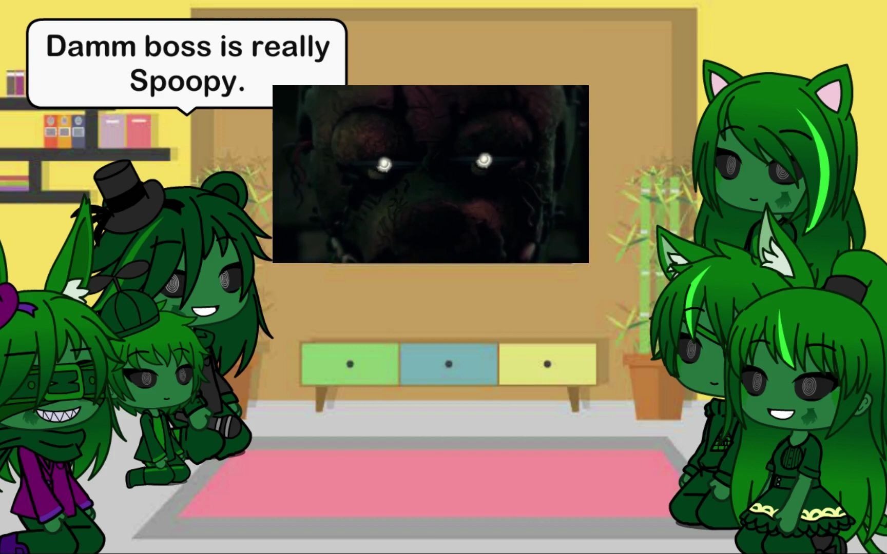 【fnaf】幻影们 弹簧看"we are the phantoms"phantoms   springtrap