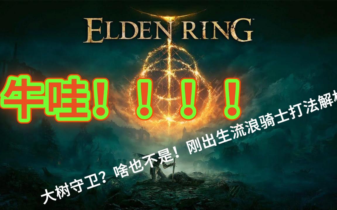 大樹守衛啥也不是純新手村流浪騎士包過級教程用生命找出的規律