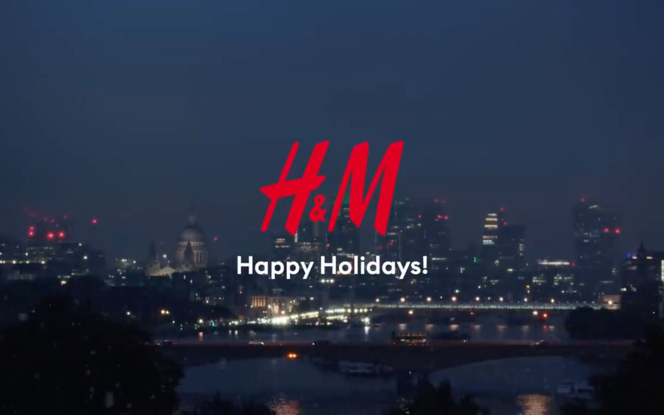 享受此刻H&M Holiday 2019Moments in Between哔哩哔哩bilibili