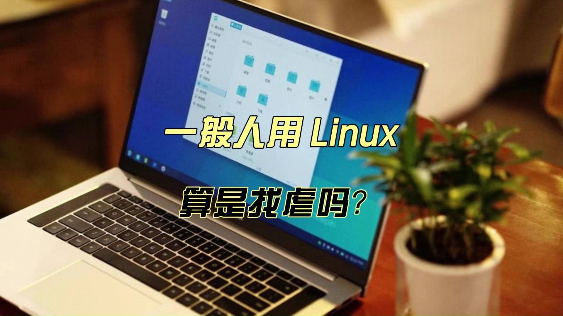 [图]一般人用 Linux算是找虐吗？