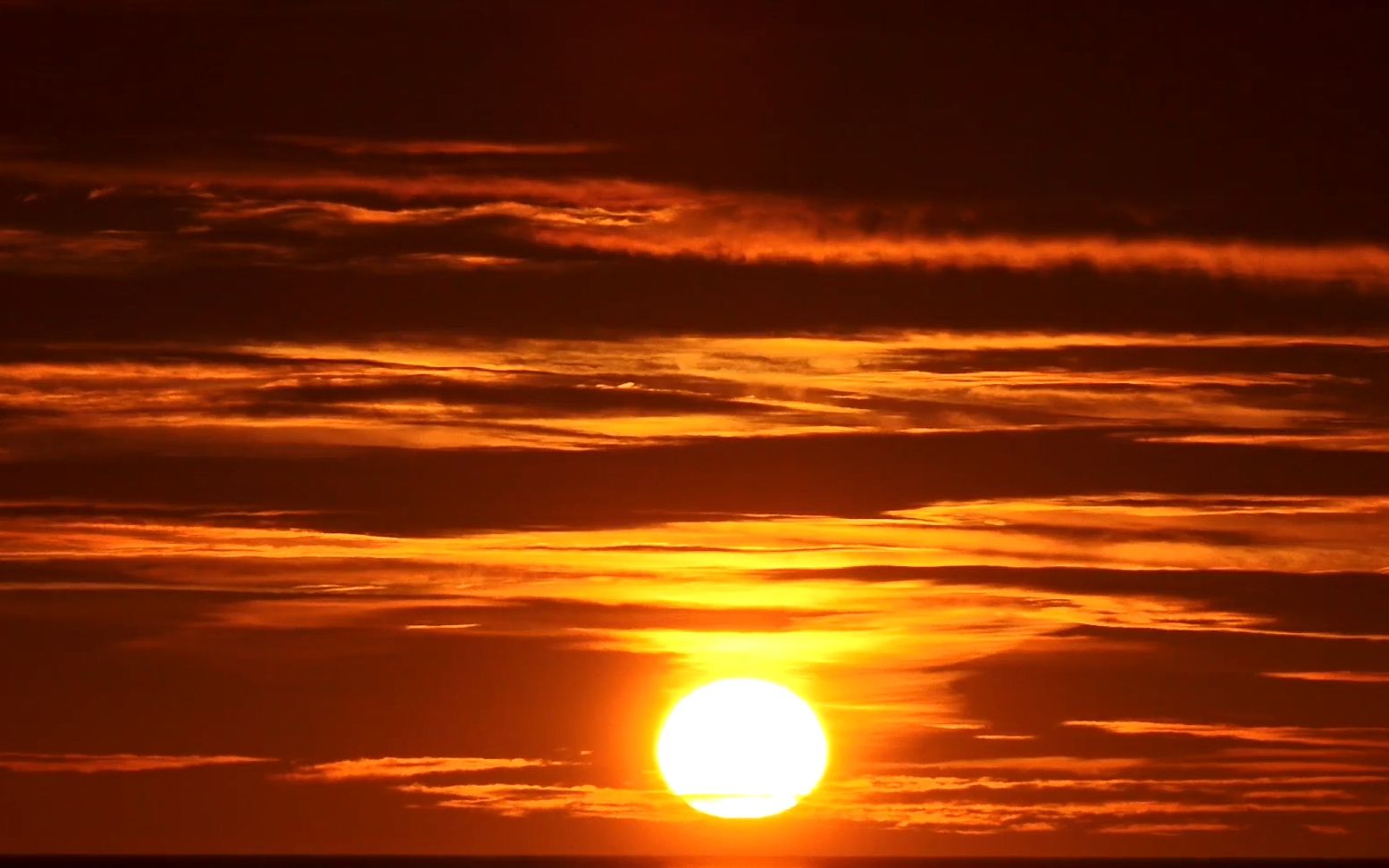 E22 海上日出日落天空金红色云朵彩霞唯美夕阳实拍特写海平面云层LED舞台背景视频素材哔哩哔哩bilibili