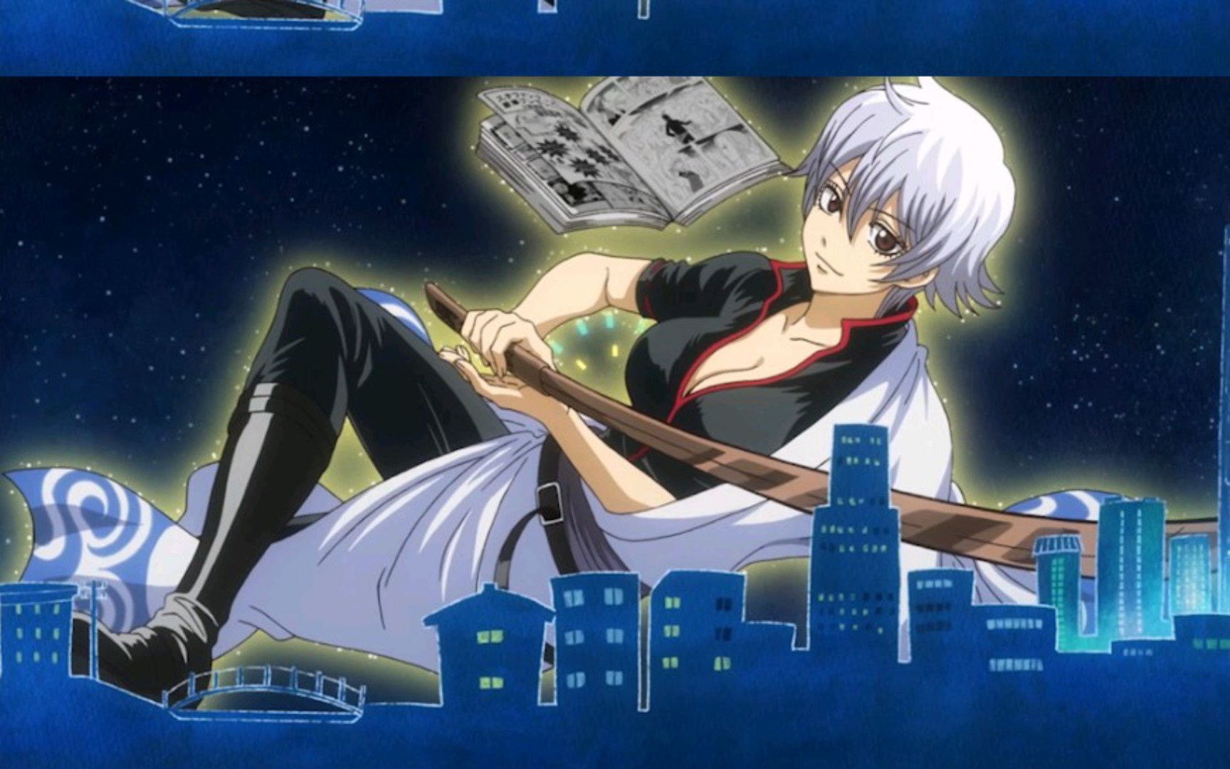 银魂「性转篇」 土方:作者你到底是多讨厌我t﹏t