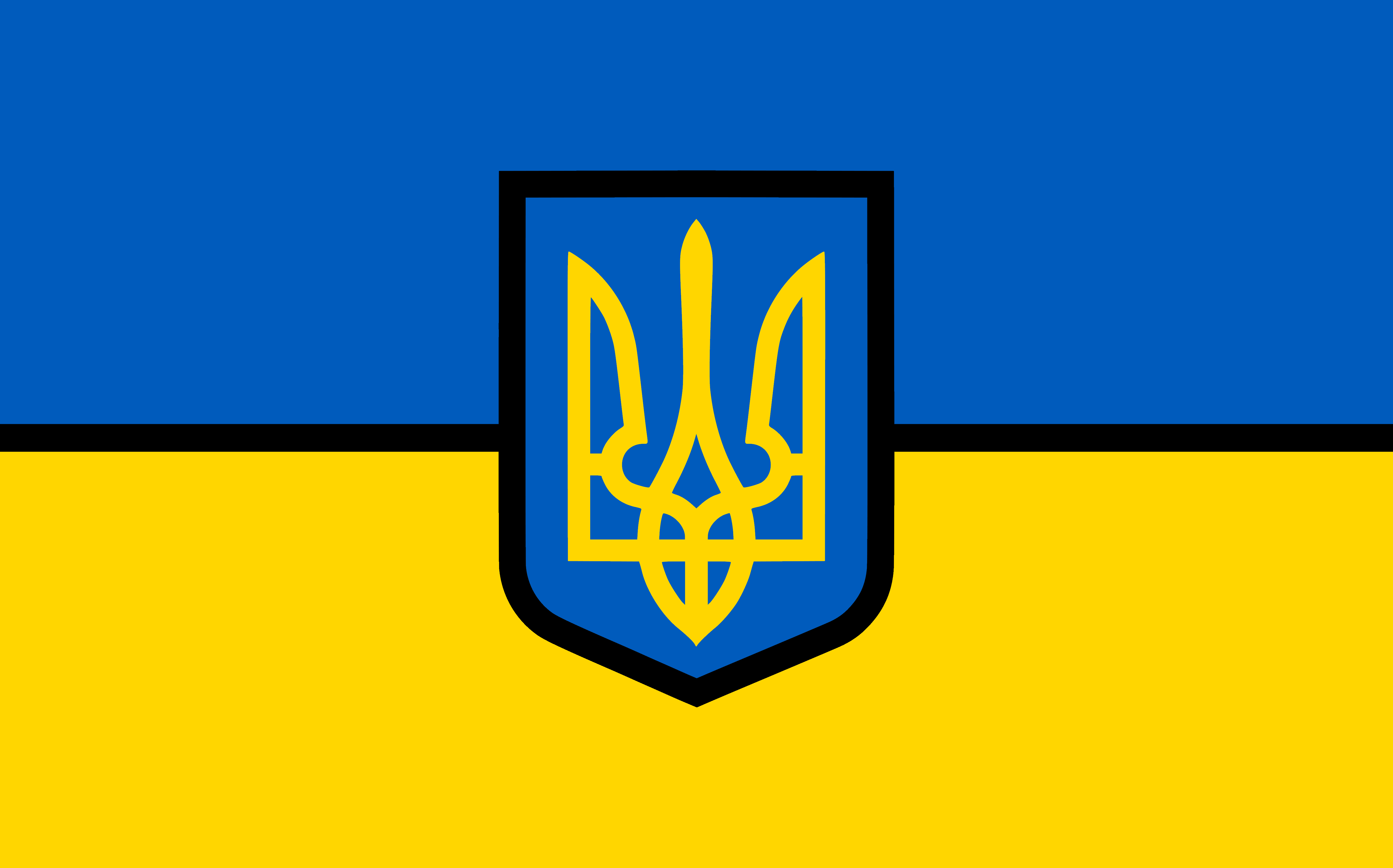 乌克兰国旗素材图片
