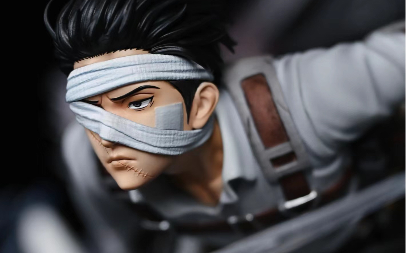 进击的巨人 兵长 利威尔 阿克曼 吉克 手办雕像